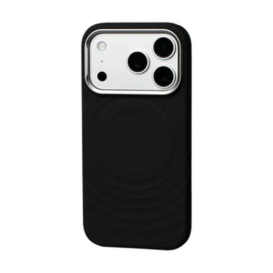 TEKNE WaveStand Silicone Case for iPhone 17 Pro- Black