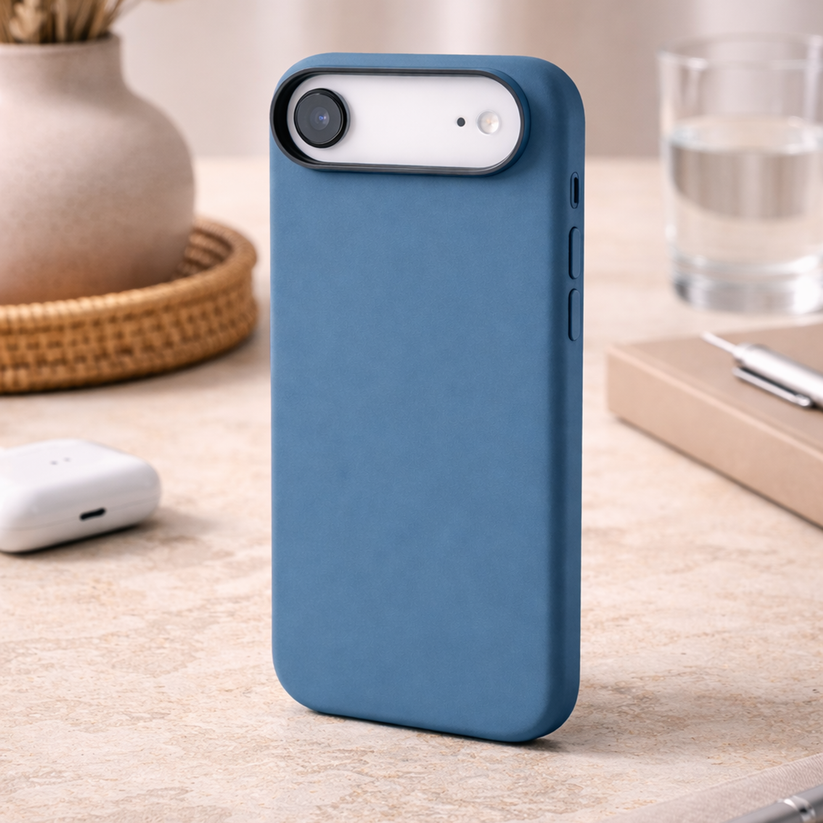 TEKNE Silicone MagSafe Case for iPhone 17 Air- Blue Get best offers for TEKNE Silicone MagSafe Case for iPhone 17 Air- Blue