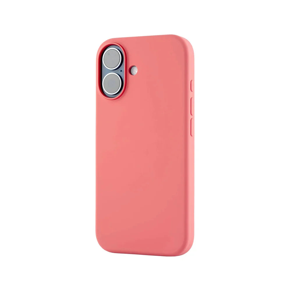 TEKNE Silicone Case Compatible with MagSafe for iPhone 17-Pink