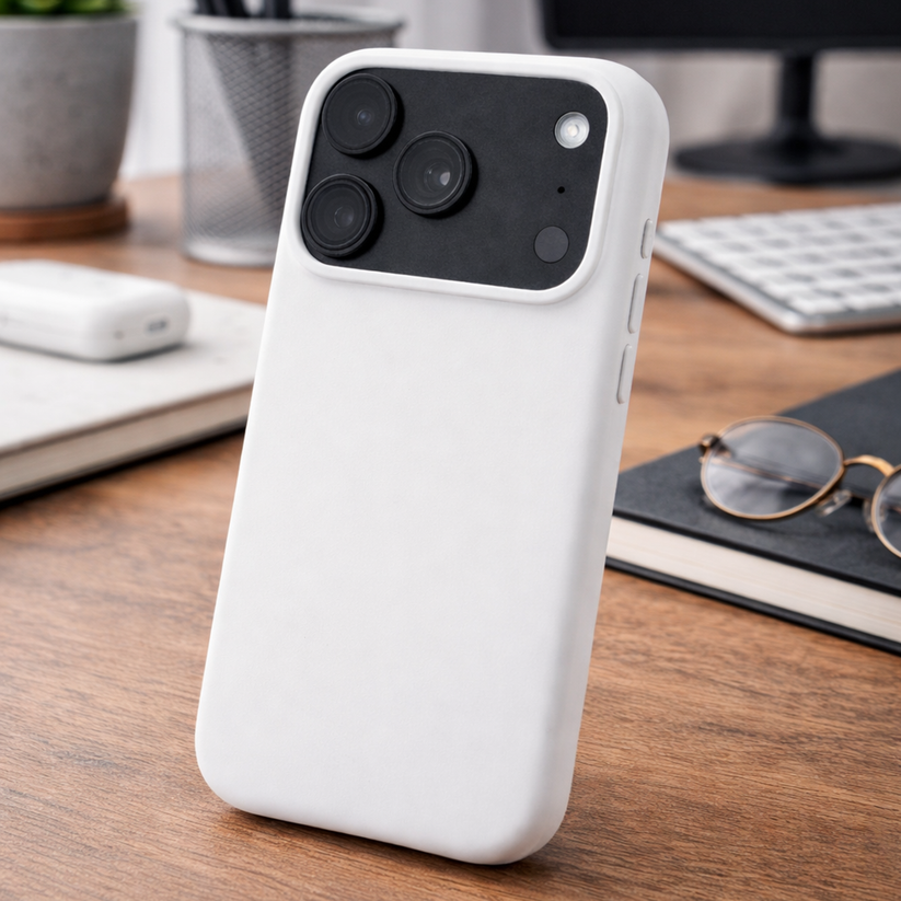 TEKNE Silicone Case Compatible with MagSafe for iPhone 17 Pro-Beige Get best offers for TEKNE Silicone Case Compatible with MagSafe for iPhone 17 Pro-Beige