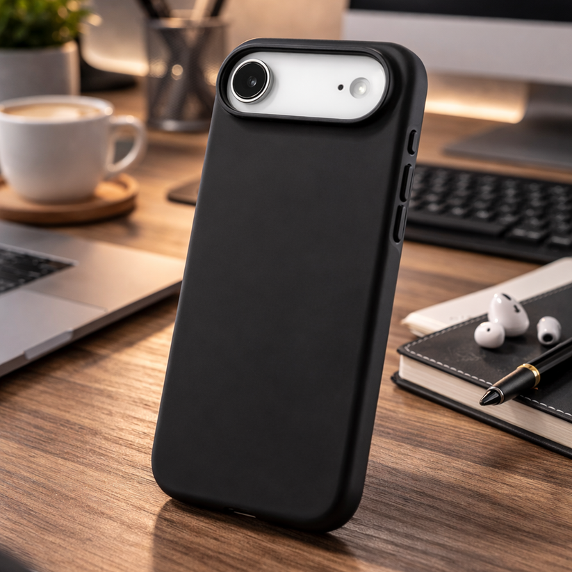 TEKNE Solid MagSafe Case for iPhone 17 Air-Black Get best offers for TEKNE Solid MagSafe Case for iPhone 17 Air-Black