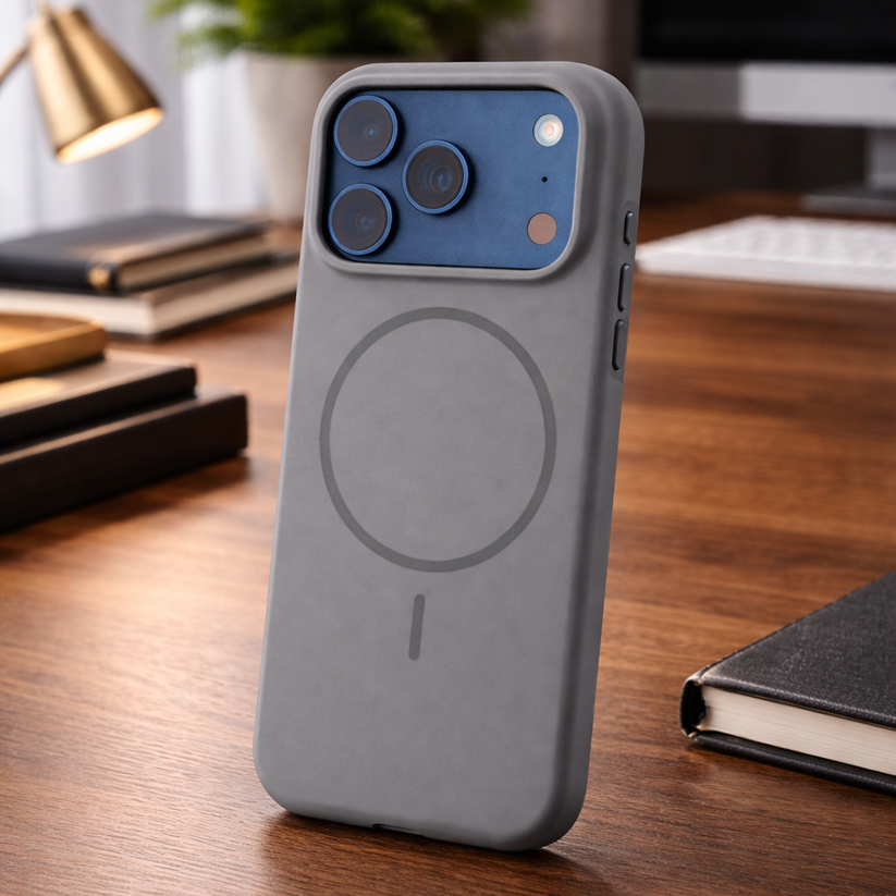 TEKNE Solid Duo MagSafe case for iPhone 17 Pro- Grey Get best offers for TEKNE Solid Duo MagSafe case for iPhone 17 Pro- Grey