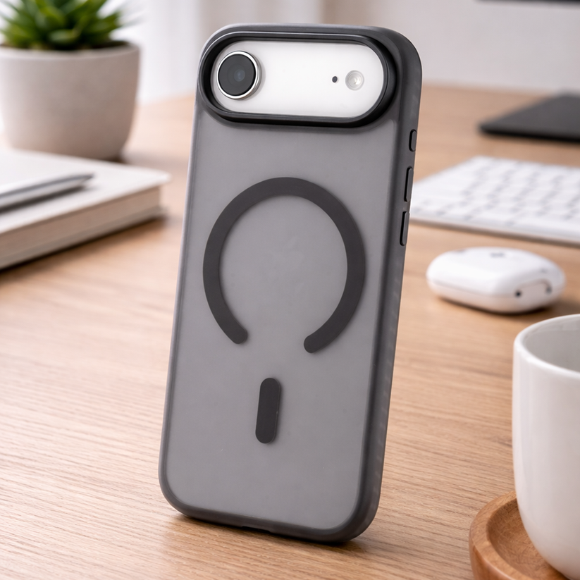 TEKNE Armour Frost Matte Case for iPhone 17  Air-Black Get best offers for TEKNE Armour Frost Matte Case for iPhone 17  Air-Black