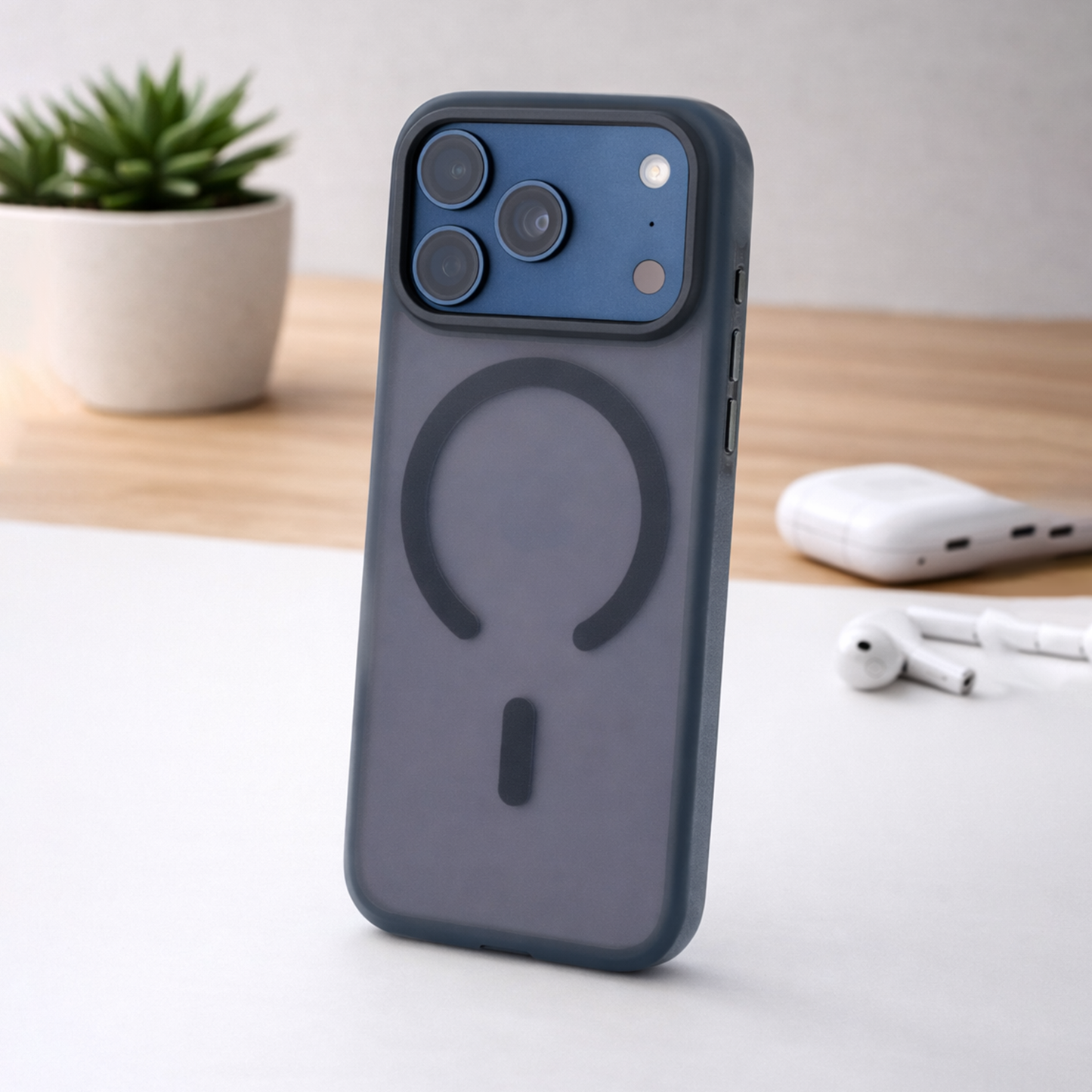 TEKNE Armour Matte Case for iPhone 17 Pro-Black