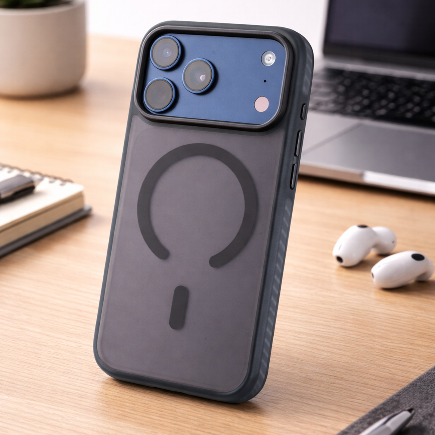 tekne-armour-frost-matte-case-for-iphone-17-pro-max-black