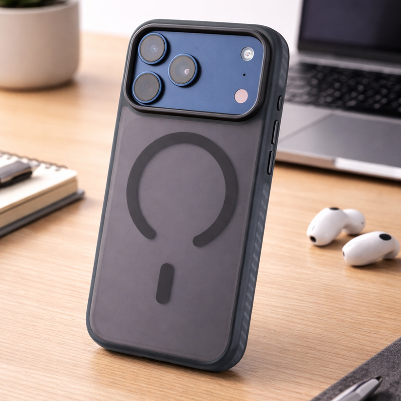 TEKNE Armour Frost Matte Case for iPhone 17 Pro Max-Black Get best offers for TEKNE Armour Frost Matte Case for iPhone 17 Pro Max-Black