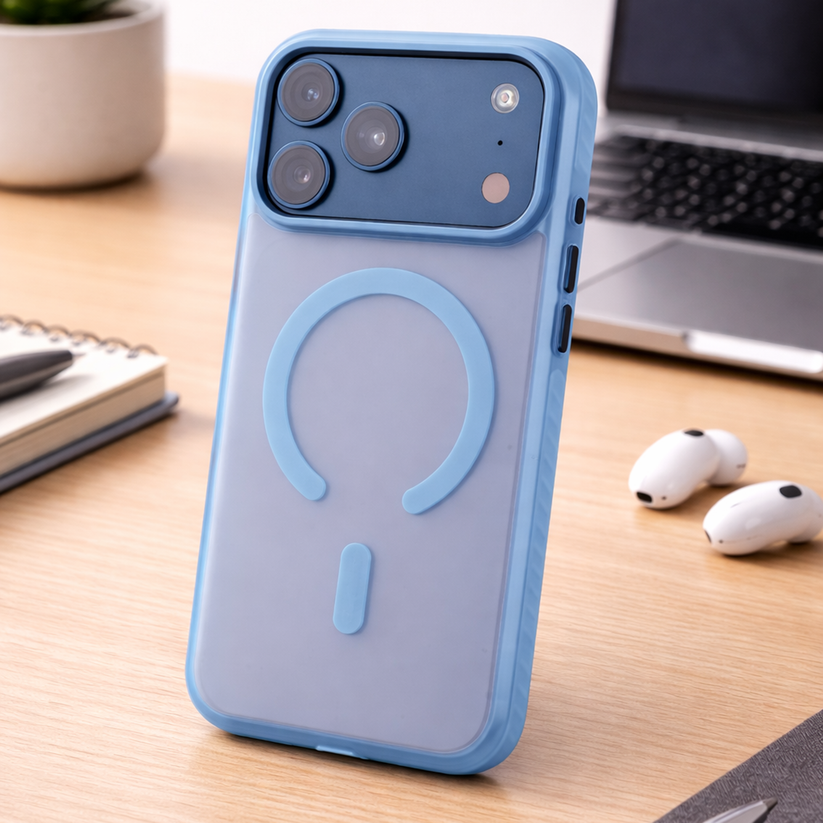 TEKNE Armour Matte Case for iPhone 17 Pro Max-Blue Get best offers for TEKNE Armour Matte Case for iPhone 17 Pro Max-Blue