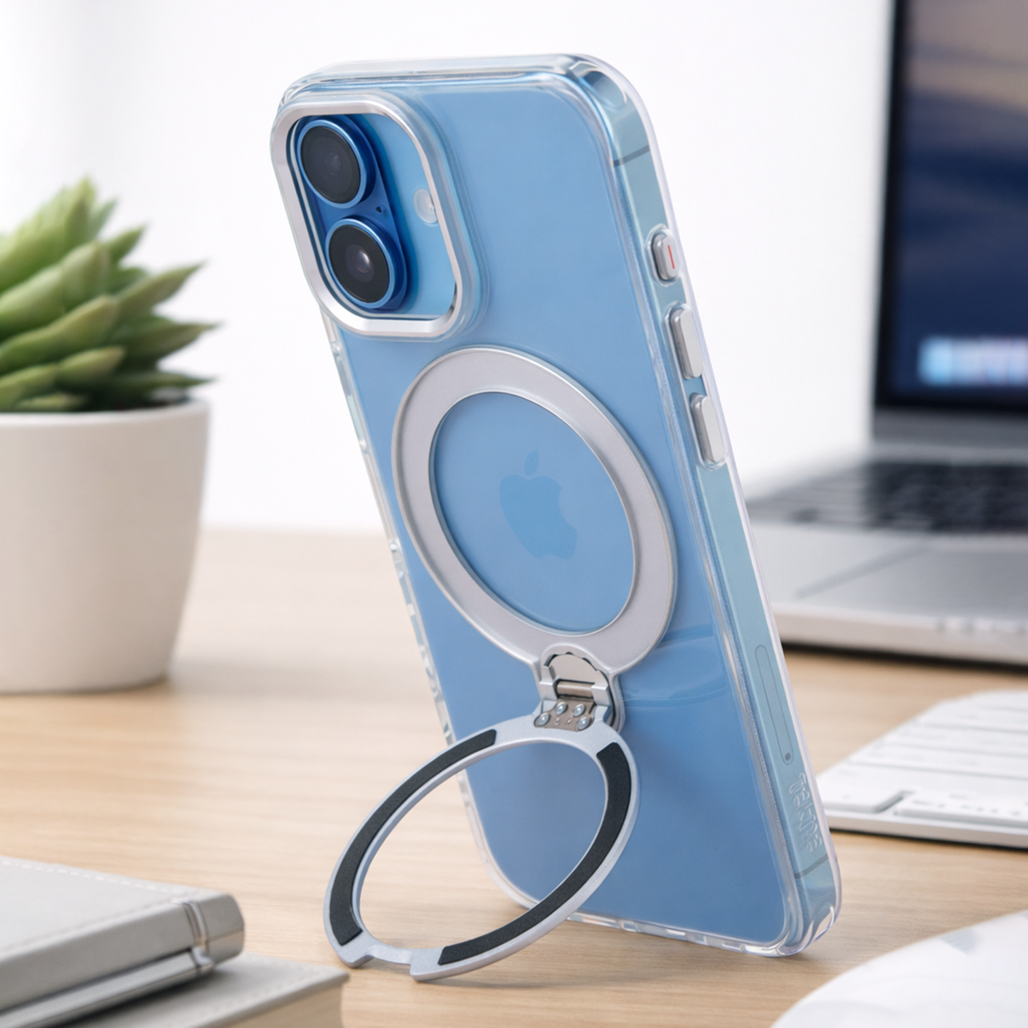 TEKNE Crystal360 Case for iPhone 17-Clear