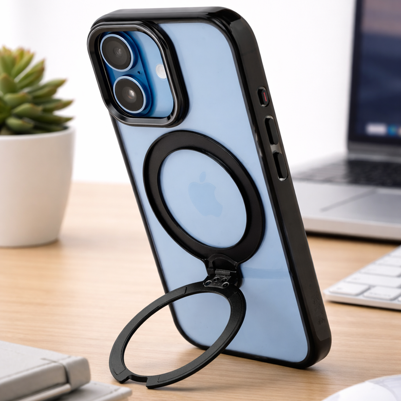 TEKNE Crystal360 Case for iPhone 17-Black Get best offers for TEKNE Crystal360 Case for iPhone 17-Black