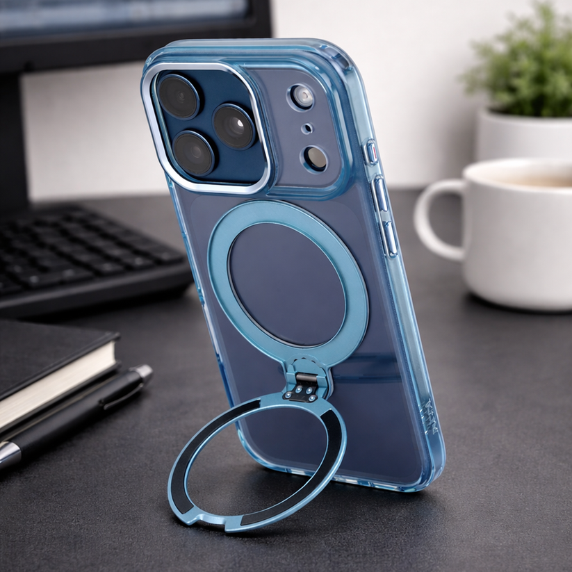 TEKNE Crystal360 Case for iPhone 17 Pro-Blue Get best offers for TEKNE Crystal360 Case for iPhone 17 Pro-Blue