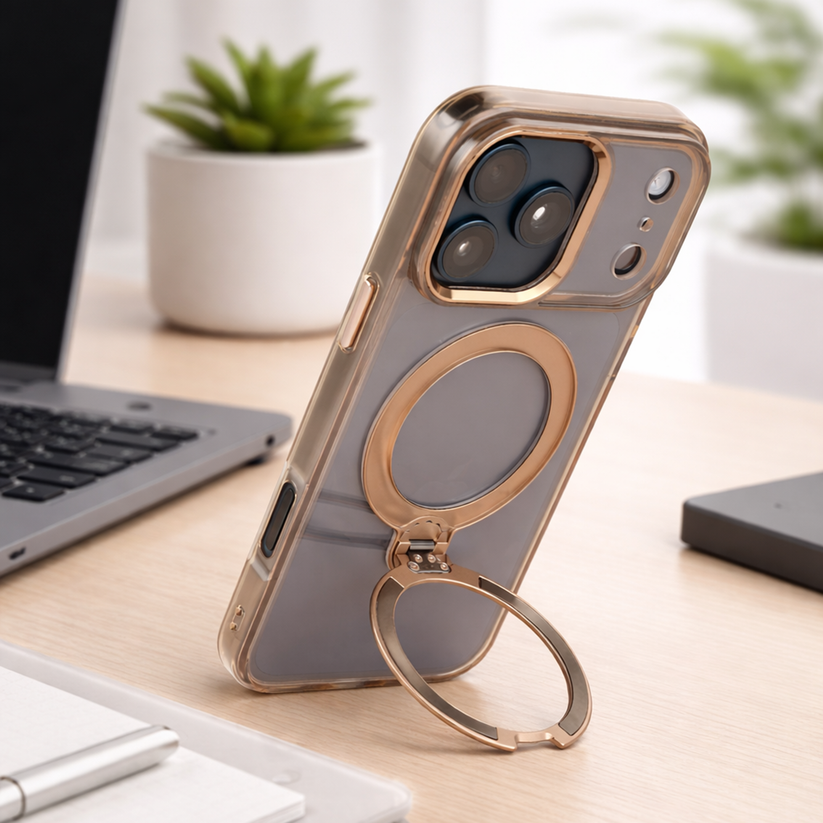 TEKNE Crystal360 Case for iPhone 17 pro Max-Gold Get best offers for TEKNE Crystal360 Case for iPhone 17 pro Max-Gold