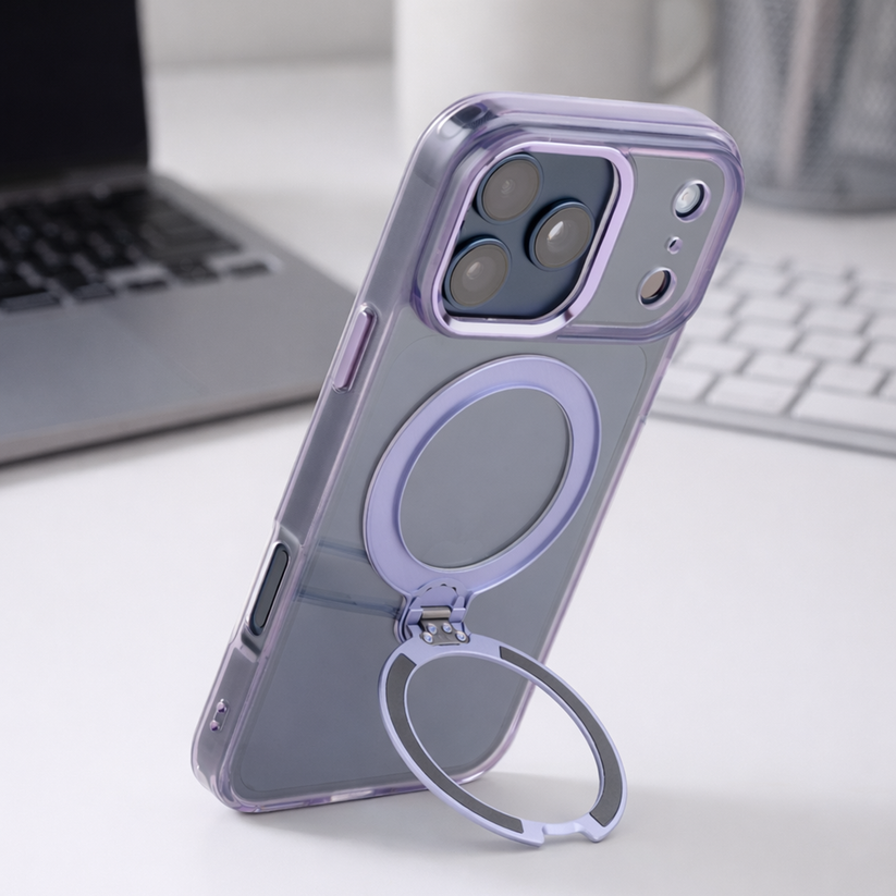 TEKNE Crystal360 Case for iPhone 17 Pro Max-Purple Get best offers for TEKNE Crystal360 Case for iPhone 17 Pro Max-Purple