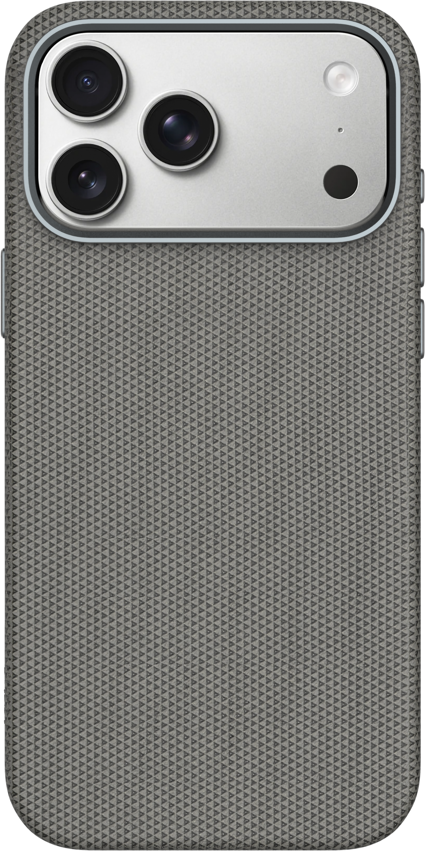 Tekne Textura Vegan Leather Case for iPhone 17 Pro-Grey