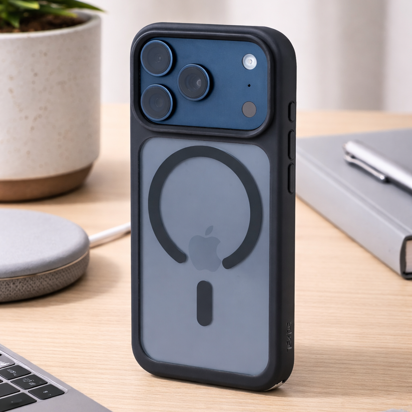 TEKNE Hybrid Protective case   for iPhone 17 Pro-Black Get best offers for TEKNE Hybrid Protective case   for iPhone 17 Pro-Black