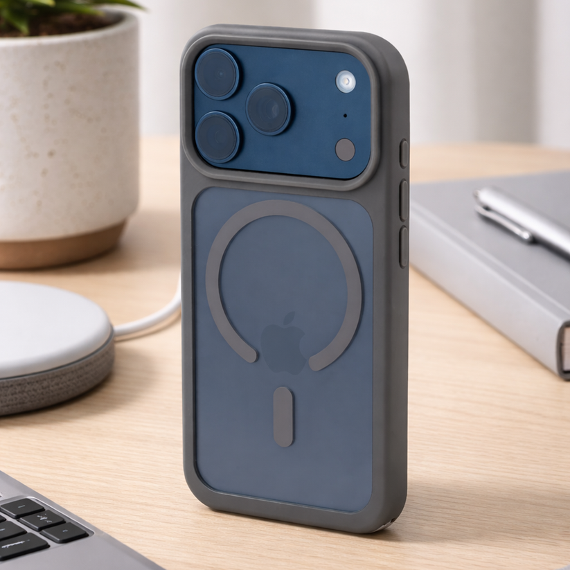 TEKNE Hybrid Protective case   for iPhone 17 Pro-Grey Get best offers for TEKNE Hybrid Protective case   for iPhone 17 Pro-Grey