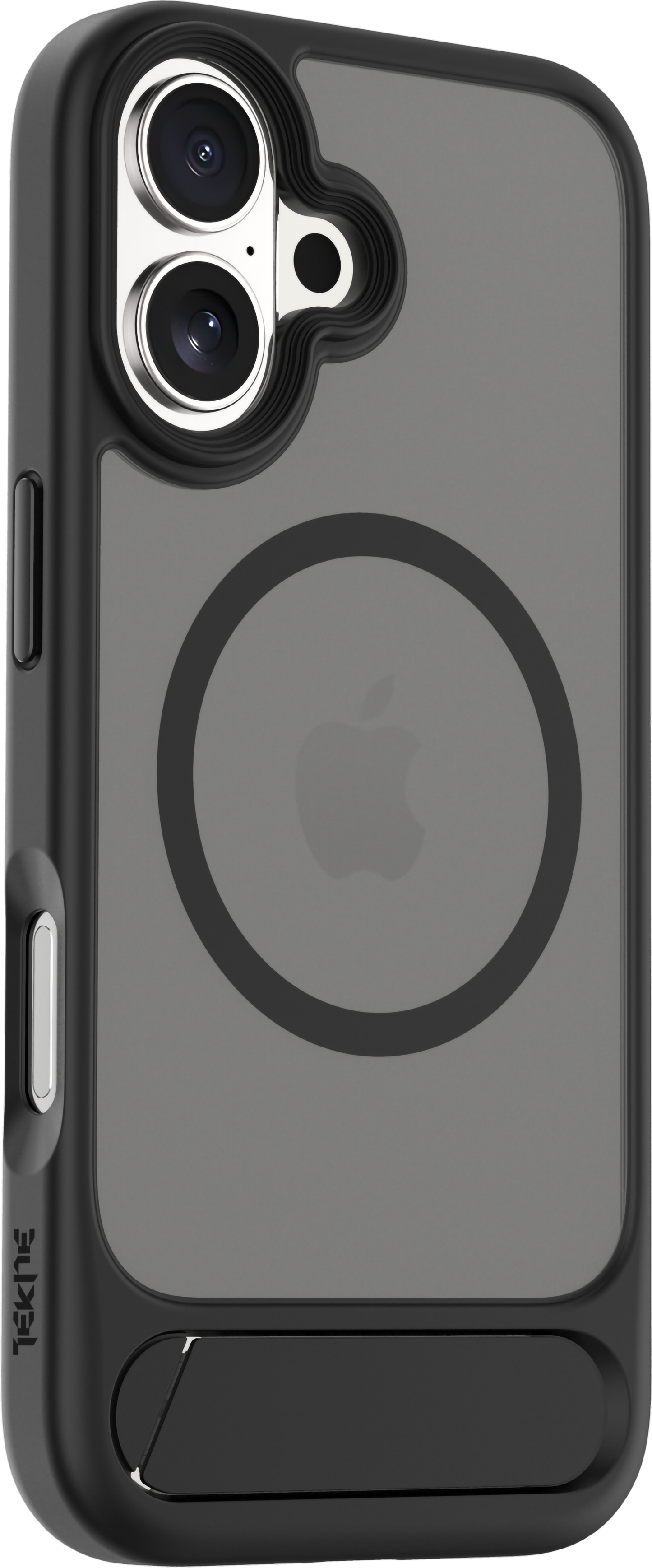 Tekne Hybrid Frost Matte case   for iPhone 17-Black