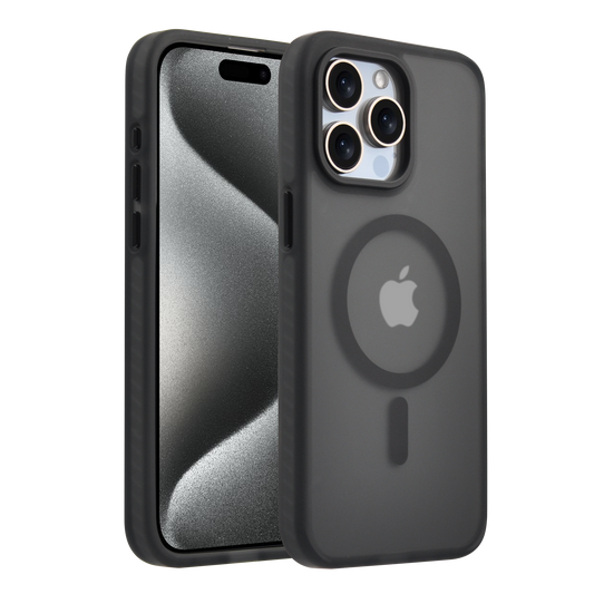 Pulse TPU TPE PC shockproof case for iPhone 15 Pro-Light Blue