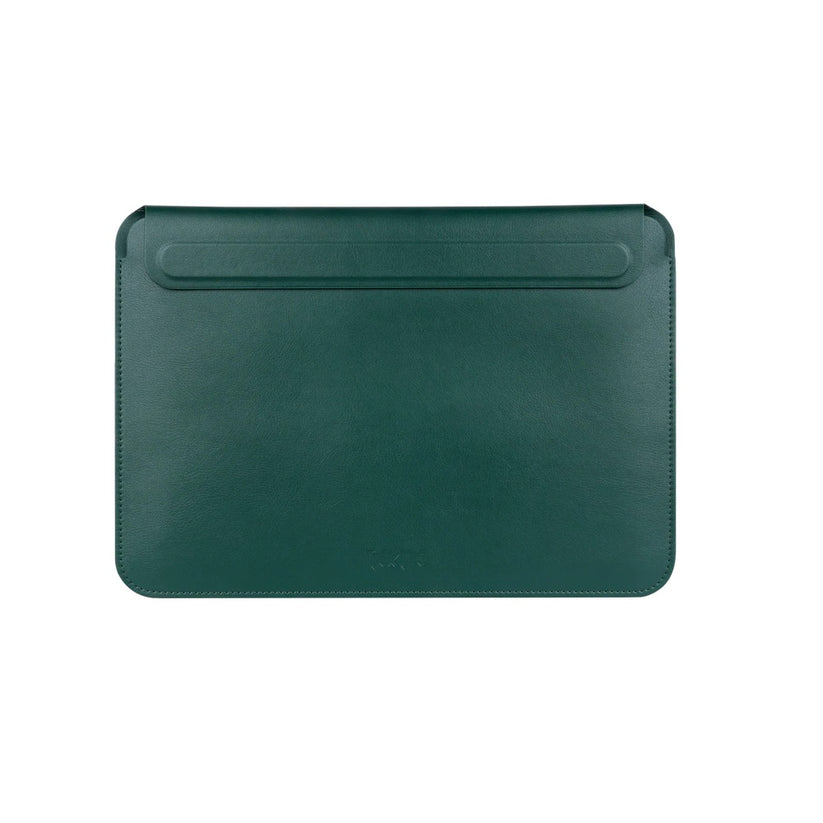 TEKNE Vegan Leather Cover for Macbook-13" and iPad-Green Get best offers for TEKNE Vegan Leather Cover for Macbook-13" and iPad-Green
