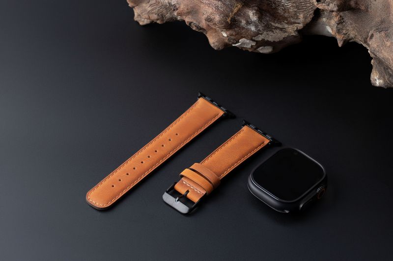 Tekne Classic Leather Band | Genuine Leather, Quick-Release, Durable Strap 