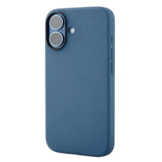 TEKNE Silicone MagSafe Case for iPhone 17- Blue