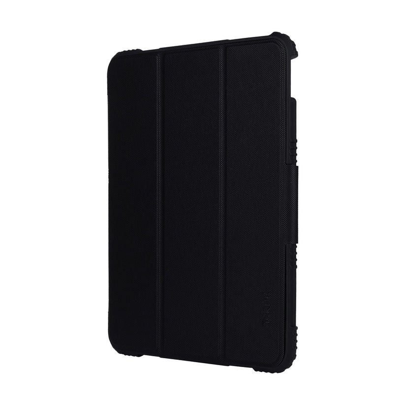 TEKNE Shockproof Vegan Leather Case for iPad Pro 11 M4 | Stand Function | Drop Protection - Black Get best offers for TEKNE Shockproof Vegan Leather Case for iPad Pro 11 M4 | Stand Function | Drop Protection - Black