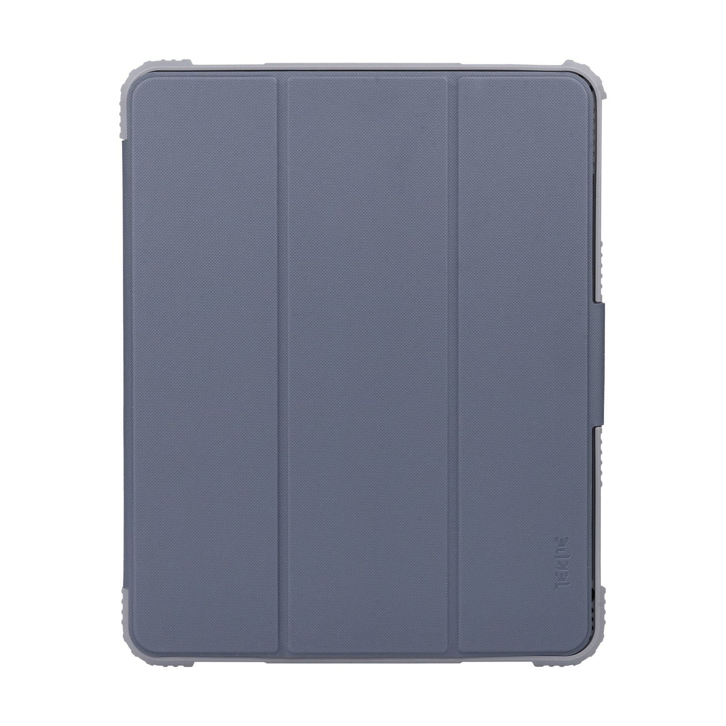 TEKNE Shockproof Vegan Leather Case for iPad Air 13 M2 | Stand Function | Drop Protection - Grey