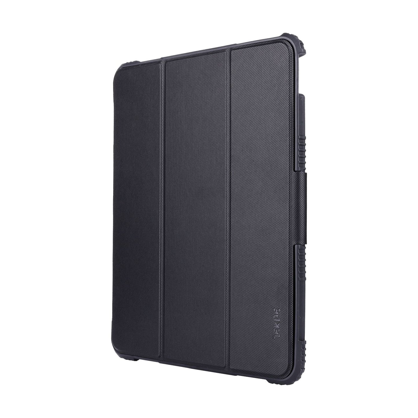 TEKNE Shockproof Vegan Leather Case for iPad Pro 13 M4 | Stand Function | Drop Protection - Black
