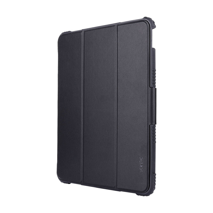 TEKNE Shockproof Vegan Leather Case for iPad Pro 13 M4 | Stand Function | Drop Protection - Black Get best offers for TEKNE Shockproof Vegan Leather Case for iPad Pro 13 M4 | Stand Function | Drop Protection - Black