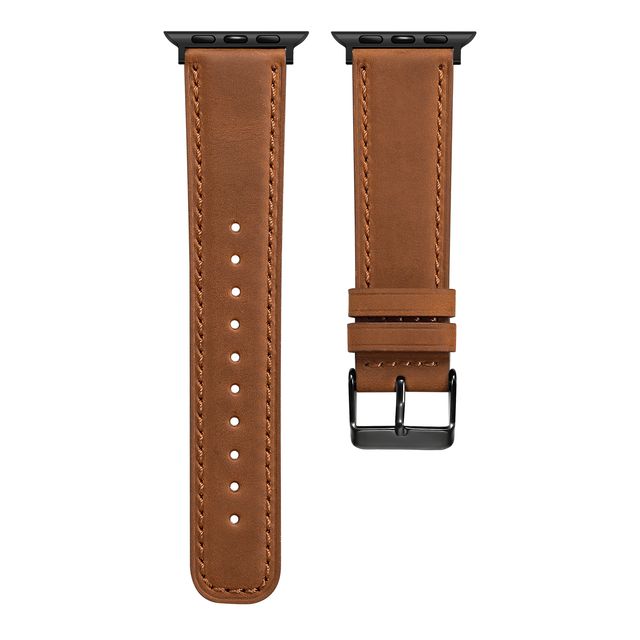 Tekne Classic Leather Band | Genuine Leather, Quick-Release, Durable Strap 