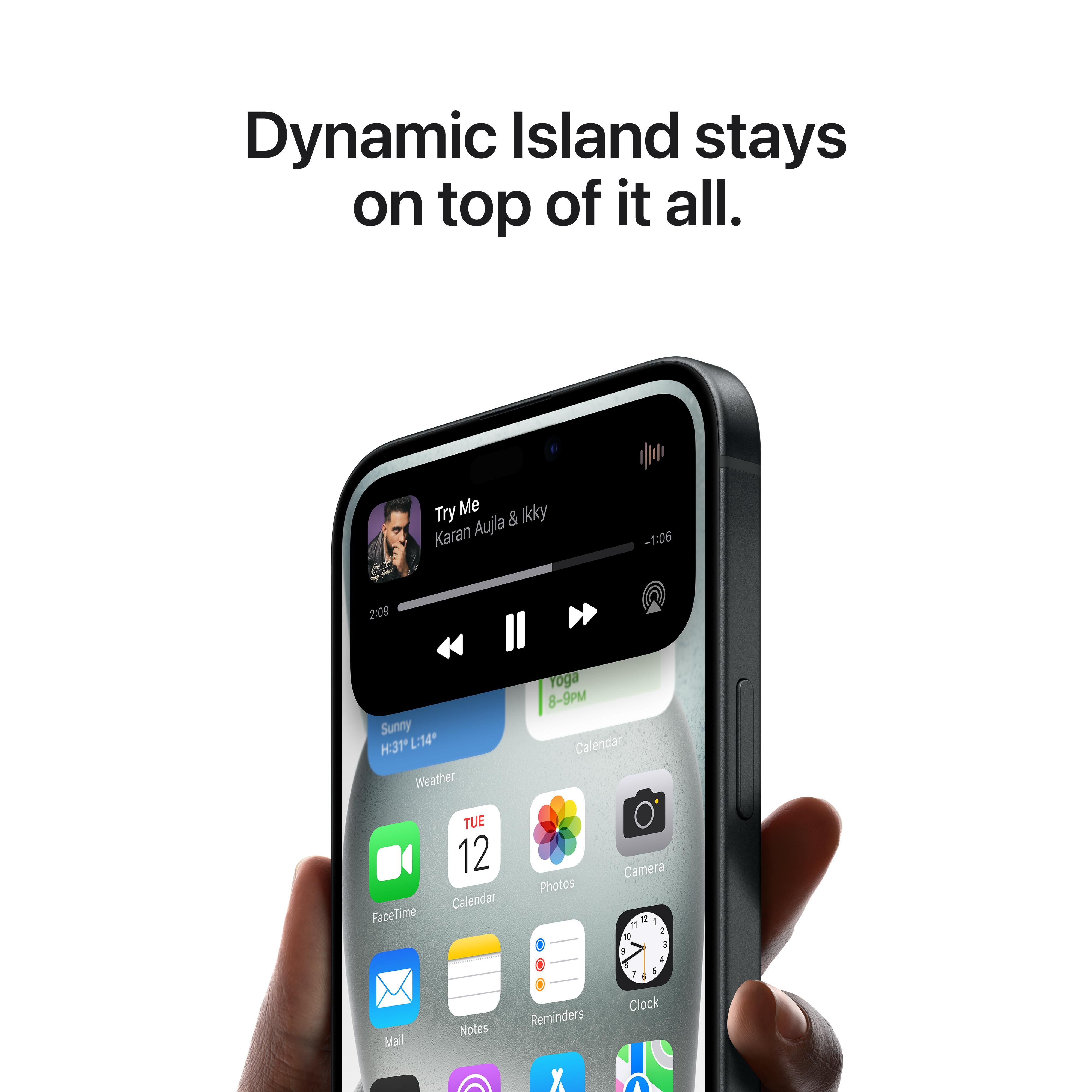 iPhone 15 128GB Green – A16 Bionic Chip, 6GB RAM Speed Boost