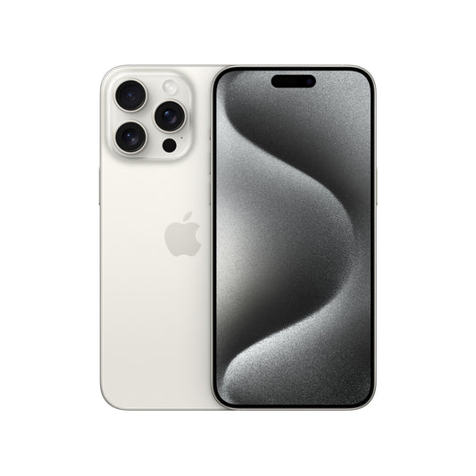 iPhone Pro Max in White Titanium, 256GB Storage. EMI available |Get best offers for iphone 15 pro Max [variant] White Titanium 256GB.