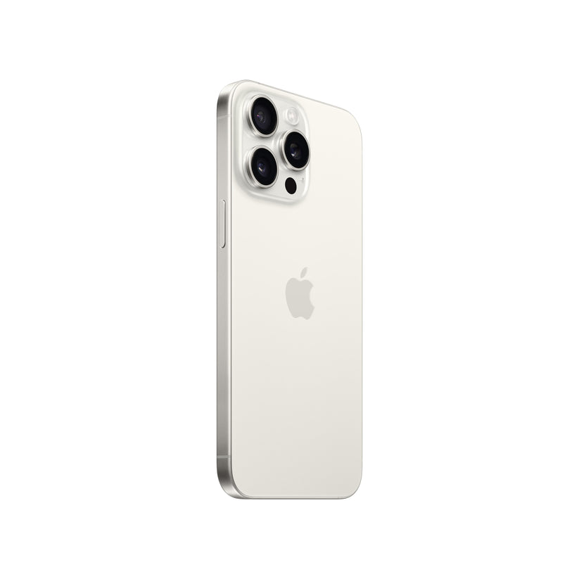 iPhone Pro Max in White Titanium, 1TB Storage. EMI available |Get best offers for iphone 15 pro Max [variant] White Titanium 1TB.