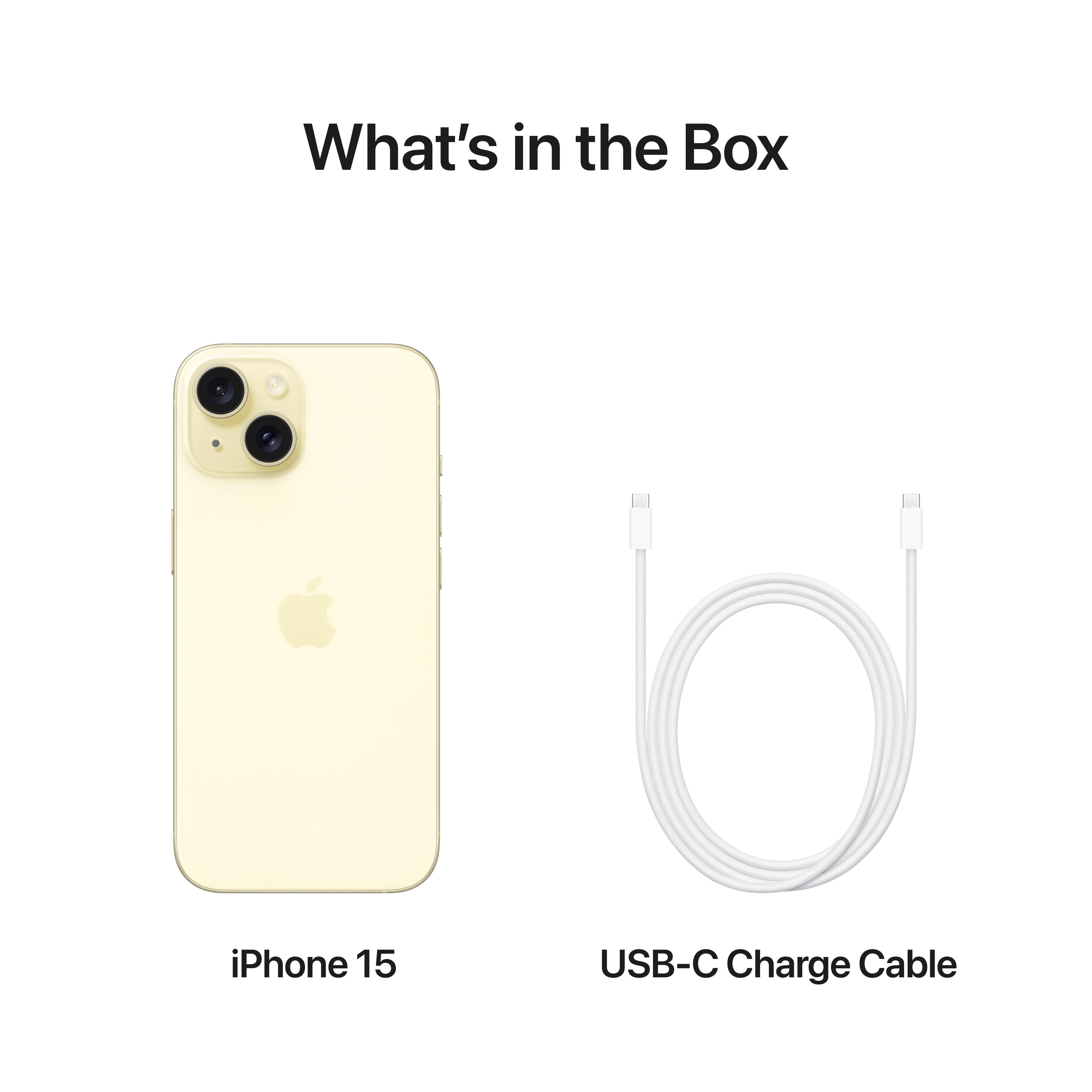 iPhone 15 Yellow 256gb | Get Exciting Offers - Imagine Store -01