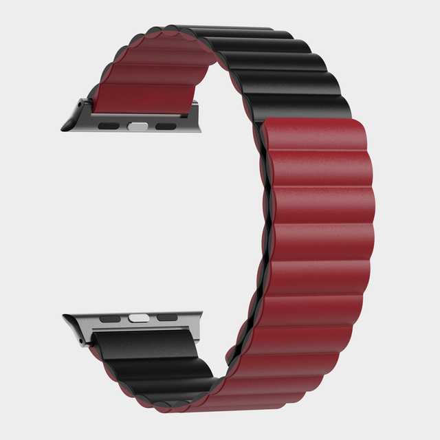 Tekne Reversible Classic Silicone Magnetic Band | Dual-Sided, Magnetic, Waterproof Strap 