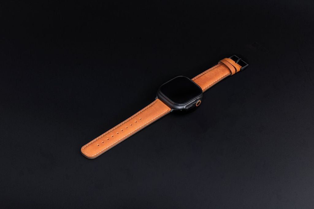 Tekne Classic Leather Band | Genuine Leather, Quick-Release, Durable Strap 