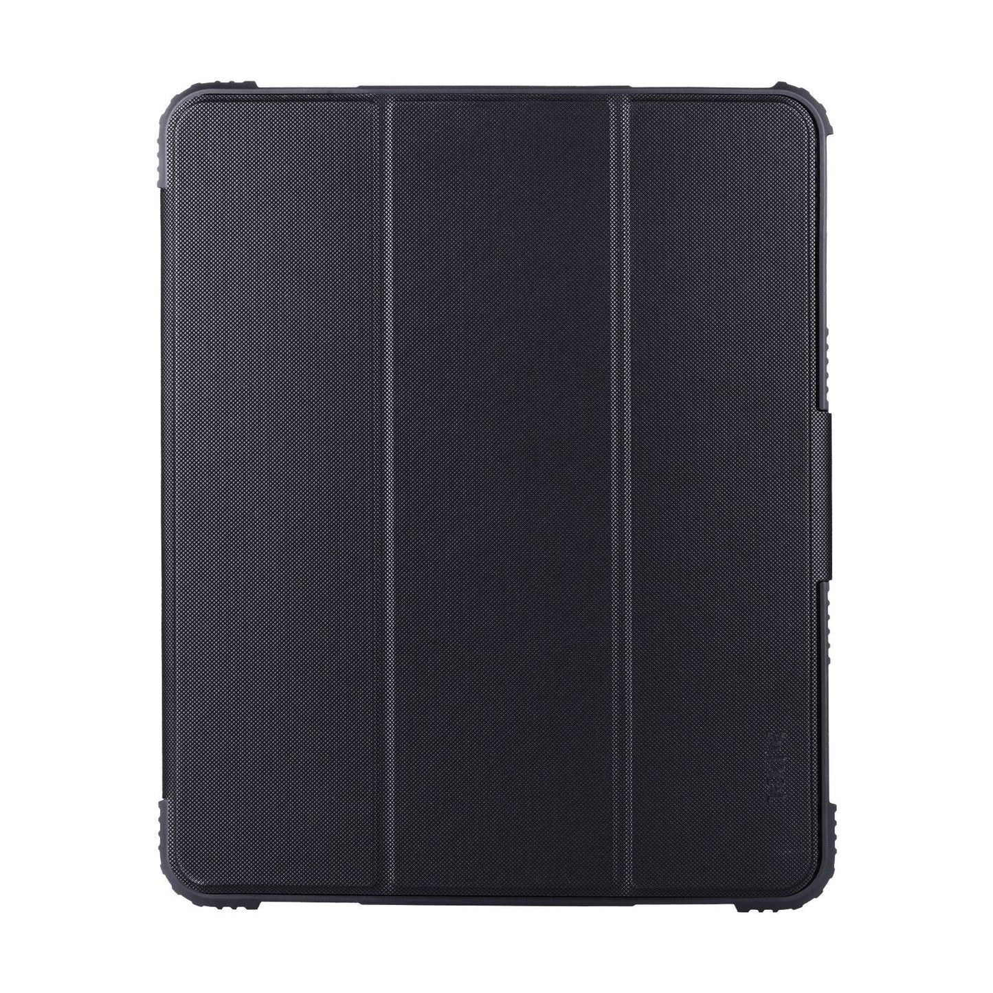 TEKNE Shockproof Vegan Leather Case for iPad Pro 13 M4 | Stand Function | Drop Protection - Black