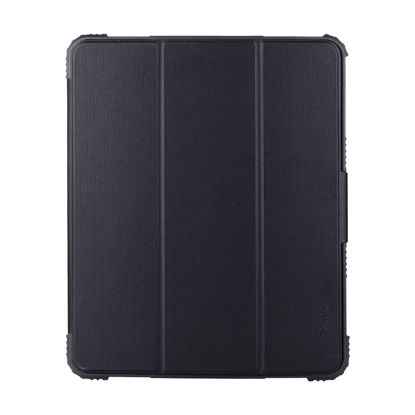 TEKNE Shockproof Vegan Leather Case for iPad Pro 13 M4 | Stand Function | Drop Protection - Black Get best offers for TEKNE Shockproof Vegan Leather Case for iPad Pro 13 M4 | Stand Function | Drop Protection - Black