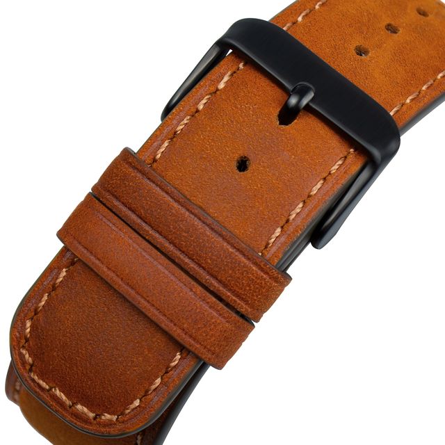 Tekne Classic Leather Band | Genuine Leather, Quick-Release, Durable Strap 