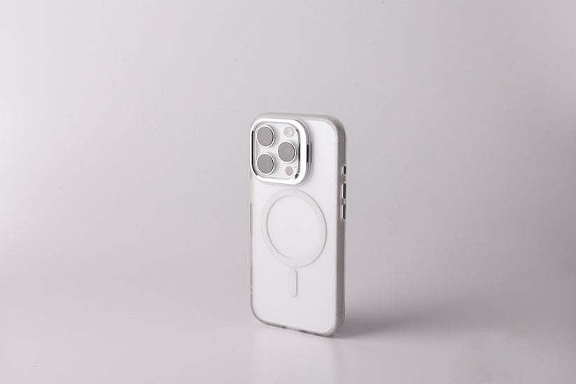 Tekne CRYSTAL Case with Metal Camera Stand for iPhone 16 Pro-White Get best offers for Tekne CRYSTAL Case with Metal Camera Stand for iPhone 16 Pro-White