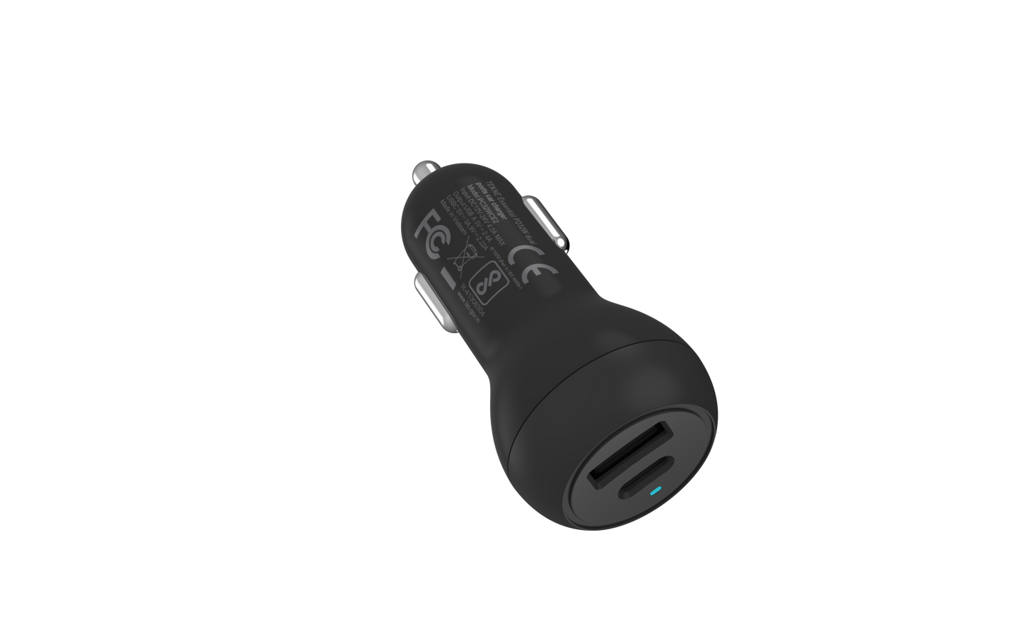 TEKNE Essential PD32W dual ports car charger