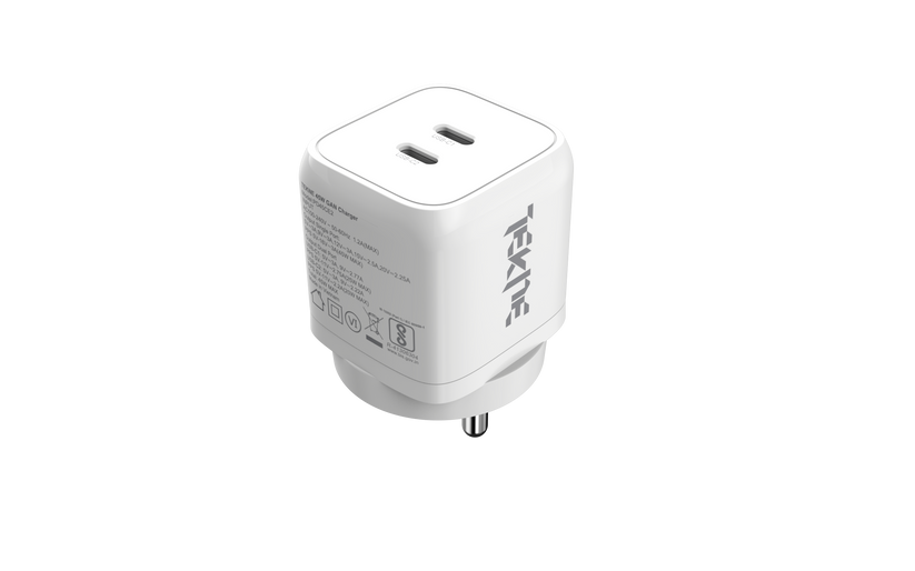 TEKNE 45W Dual Port GaN Charger Get best offers for TEKNE 45W Dual Port GaN Charger