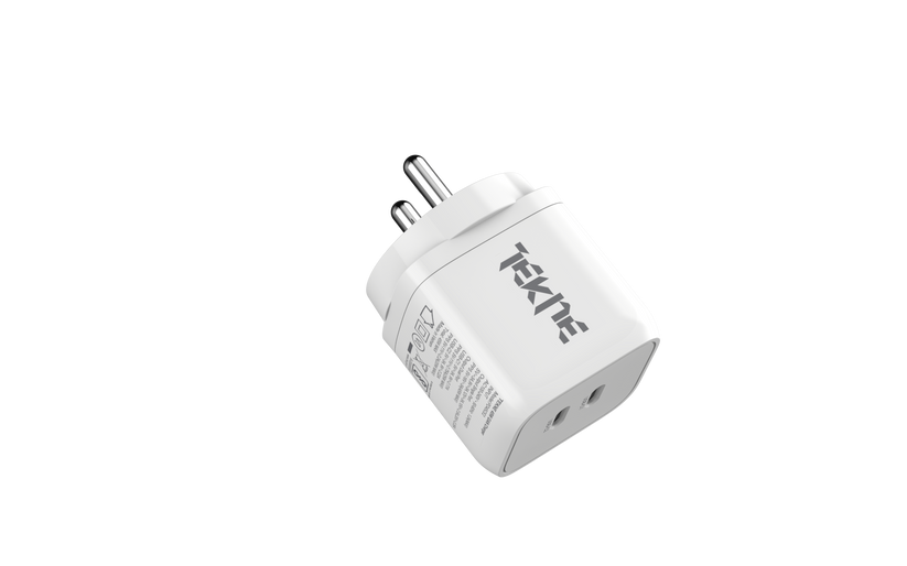 TEKNE 45W Dual Port GaN Charger Get best offers for TEKNE 45W Dual Port GaN Charger