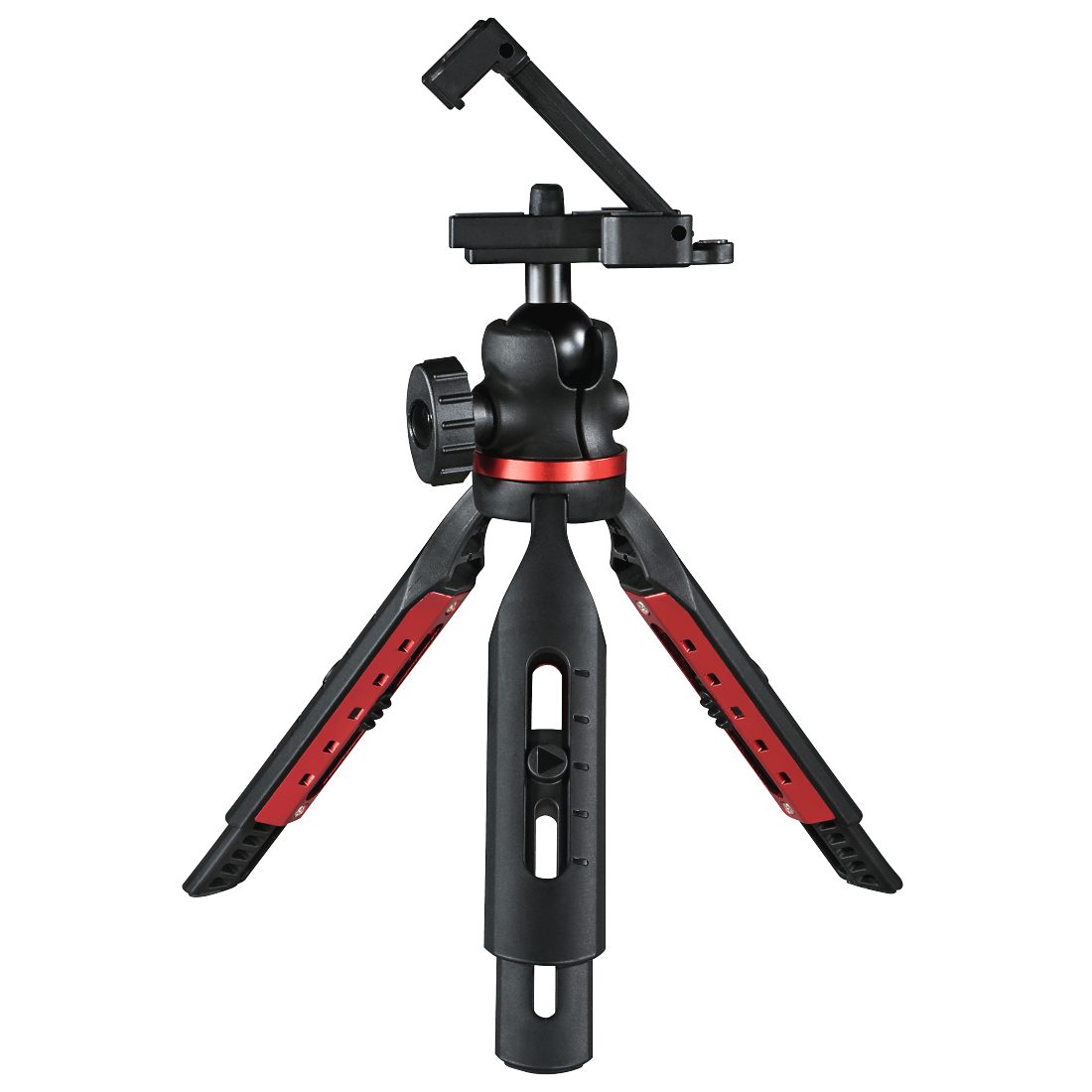 HAMA Solid Table Tripod for Smartphones and Photo Cameras, 19B - Black