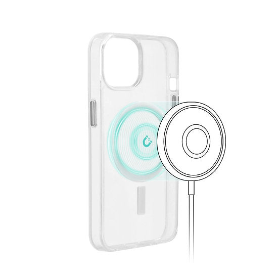 HAMA MagCase Safety Cover for iPhone 14, Transparent