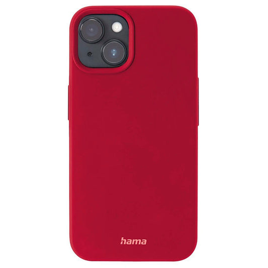 HAMA MagCase Finest Feel PRO Cover for iPhone 14, Red