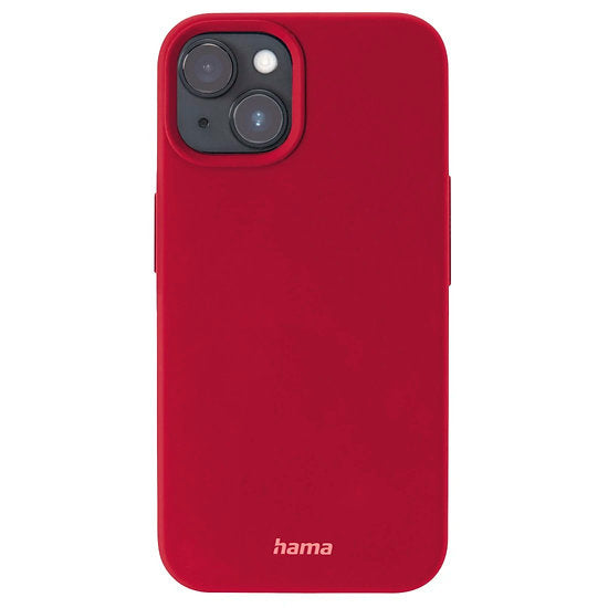 HAMA MagCase Finest Feel PRO Cover for iPhone 14 Plus, Red