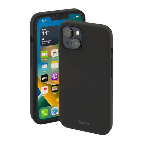 HAMA MagCase Finest Feel PRO Cover for iPhone 14 Plus, Black