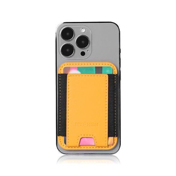 HYPHEN MagSafe Wallet - Single Pocket¬†Holder - Orange