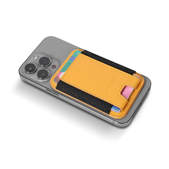 HYPHEN MagSafe Wallet - Single Pocket¬†Holder - Orange