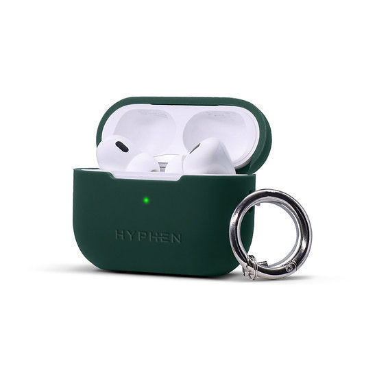 HYPHEN Silicone Case Airpods Pro 2Nd Gen - Green + Clear Cas